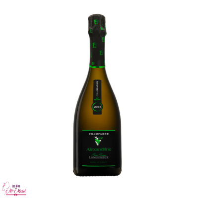 champagne LAMOUREUX Blanc de blancs LES VINS DE MLLE MICHEL